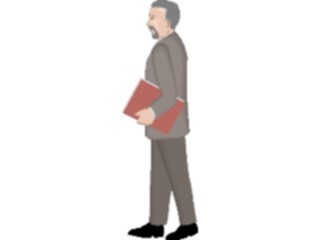 Sticker Custom Preview Image #040807 Business Office People Businessman23