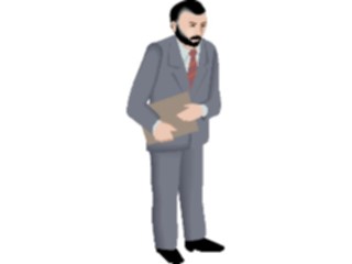 Sticker Custom Preview Image #040809 Business Office People Businessman25