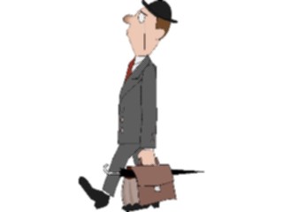 Sticker Custom Preview Image #040811 Business Office People Businessman27