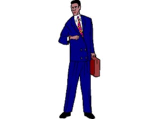 Sticker Custom Preview Image #040820 Business Office People Businessman36