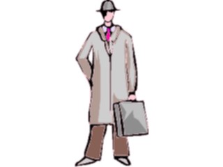 Sticker Custom Preview Image #040841 Business Office People Businessman Briefcase2