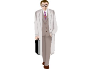 Sticker Custom Preview Image #040842 Business Office People Businessman Briefcase3