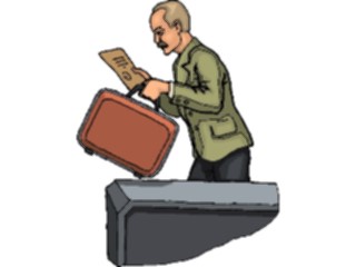 Sticker Custom Preview Image #040846 Business Office People Businessman Briefcase7