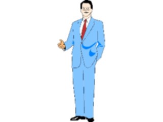 Sticker Custom Preview Image #040879 Business Office People Businessman Standing