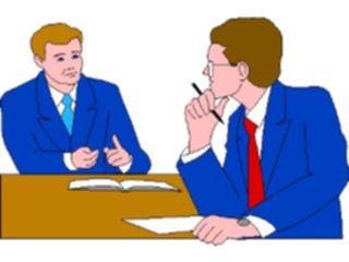 Sticker Custom Preview Image #040891 Business Office People Businessmen1