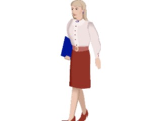 Sticker Custom Preview Image #040940 Business Office People Businesswoman29