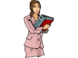 Sticker Custom Preview Image #040946 Business Office People Businesswoman35