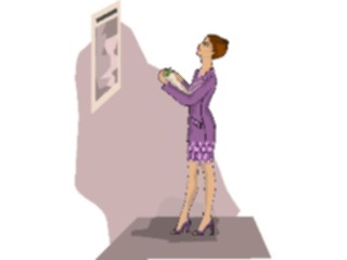 Sticker Custom Preview Image #040947 Business Office People Businesswoman36