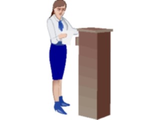 Sticker Custom Preview Image #040992 Business Office People Filing1
