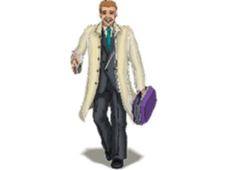 Sticker Custom Preview Image #041012 Business Office People Introduction1