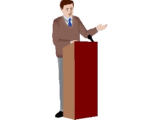 Sticker Custom Preview Image #041050 Business Office People Manat Podium9