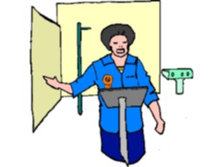 Sticker Custom Preview Image #041140 Business Office People Presenter16