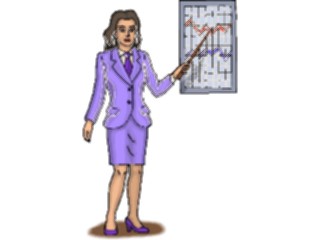 Sticker Custom Preview Image #041141 Business Office People Presenter17