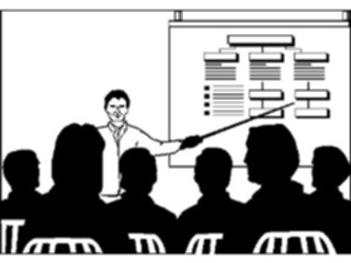 Sticker Custom Preview Image #041153 Business Office People Seminar2