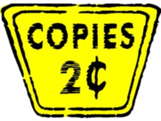 Sticker Custom Preview Image #041253 Business Office Supplies A E Copies02 Sign