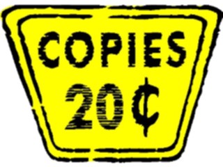 Sticker Custom Preview Image #041257 Business Office Supplies A E Copies20 Sign