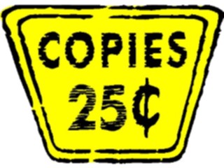 Sticker Custom Preview Image #041258 Business Office Supplies A E Copies25 Sign