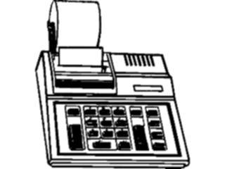 Sticker Custom Preview Image #041262 Business Office Supplies Adding Machine