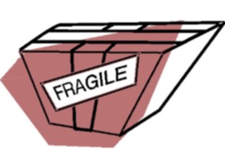 Sticker Custom Preview Image #041317 Business Office Supplies Box Fragile5