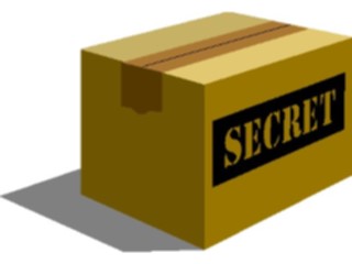 Sticker Custom Preview Image #041323 Business Office Supplies Box Secret