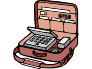 Sticker Custom Preview Image #041349 Business Office Supplies Briefcase20