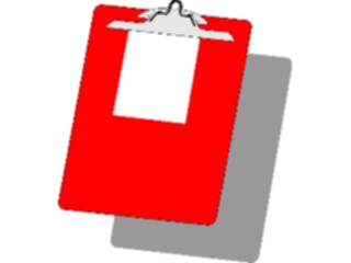 Sticker Custom Preview Image #041376 Business Office Supplies Clipboard01