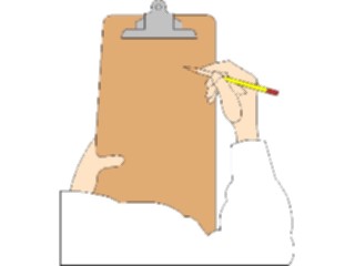 Sticker Custom Preview Image #041378 Business Office Supplies Clipboard03