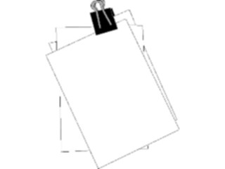 Sticker Custom Preview Image #041380 Business Office Supplies Clipboard05