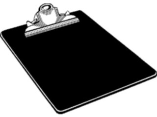 Sticker Custom Preview Image #041383 Business Office Supplies Clipboard08