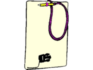 Sticker Custom Preview Image #041392 Business Office Supplies Clipboard17