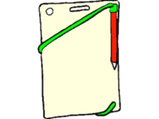 Sticker Custom Preview Image #041393 Business Office Supplies Clipboard18