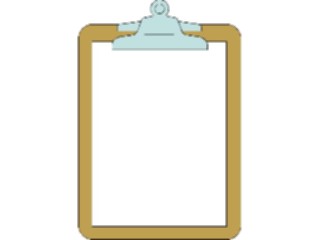 Sticker Custom Preview Image #041395 Business Office Supplies Clipboard20