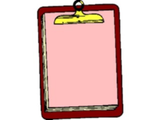 Sticker Custom Preview Image #041396 Business Office Supplies Clipboard21