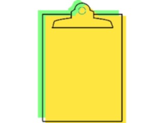 Sticker Custom Preview Image #041398 Business Office Supplies Clipboard23