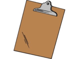 Sticker Custom Preview Image #041401 Business Office Supplies Clipboard26