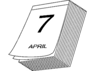 Sticker Custom Preview Image #041411 Business Office Supplies Desk Calendar02