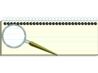 Sticker Custom Preview Image #041544 Business Office Supplies Magnified Paper