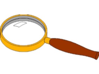 Sticker Custom Preview Image #041546 Business Office Supplies Magnifying Glass02