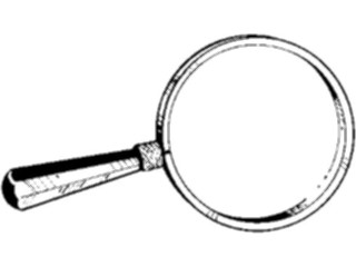 Sticker Custom Preview Image #041552 Business Office Supplies Magnifying Glass08