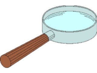 Sticker Custom Preview Image #041554 Business Office Supplies Magnifying Glass10