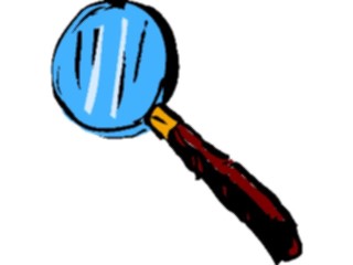 Sticker Custom Preview Image #041555 Business Office Supplies Magnifying Glass11