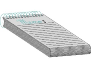 Sticker Custom Preview Image #041557 Business Office Supplies Memo Pad1
