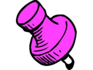 Sticker Custom Preview Image #041772 Business Office Supplies Push Pin04