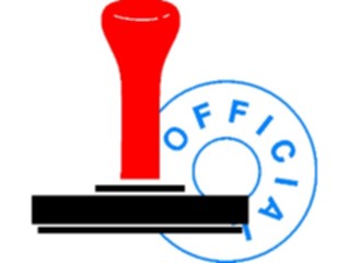 Sticker Custom Preview Image #041800 Business Office Supplies Rubber Stamp Official