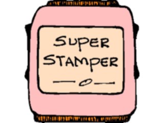 Sticker Custom Preview Image #041866 Business Office Supplies Super Stamper