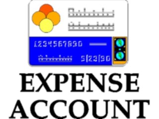 Sticker Custom Preview Image #041971 Business Office Titles Symbols Expense Account