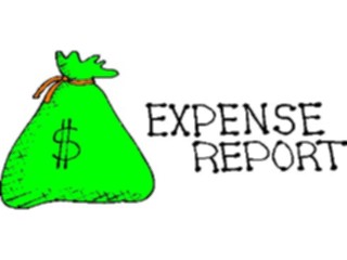 Sticker Custom Preview Image #041972 Business Office Titles Symbols Expense Report