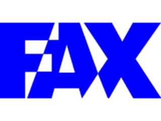 Sticker Custom Preview Image #041975 Business Office Titles Symbols F A X1