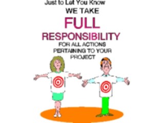 Sticker Custom Preview Image #041990 Business Office Titles Symbols Full Responsibility