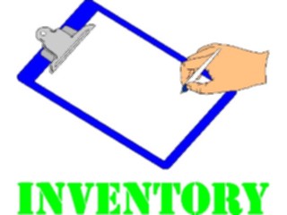 Sticker Custom Preview Image #042000 Business Office Titles Symbols Inventory